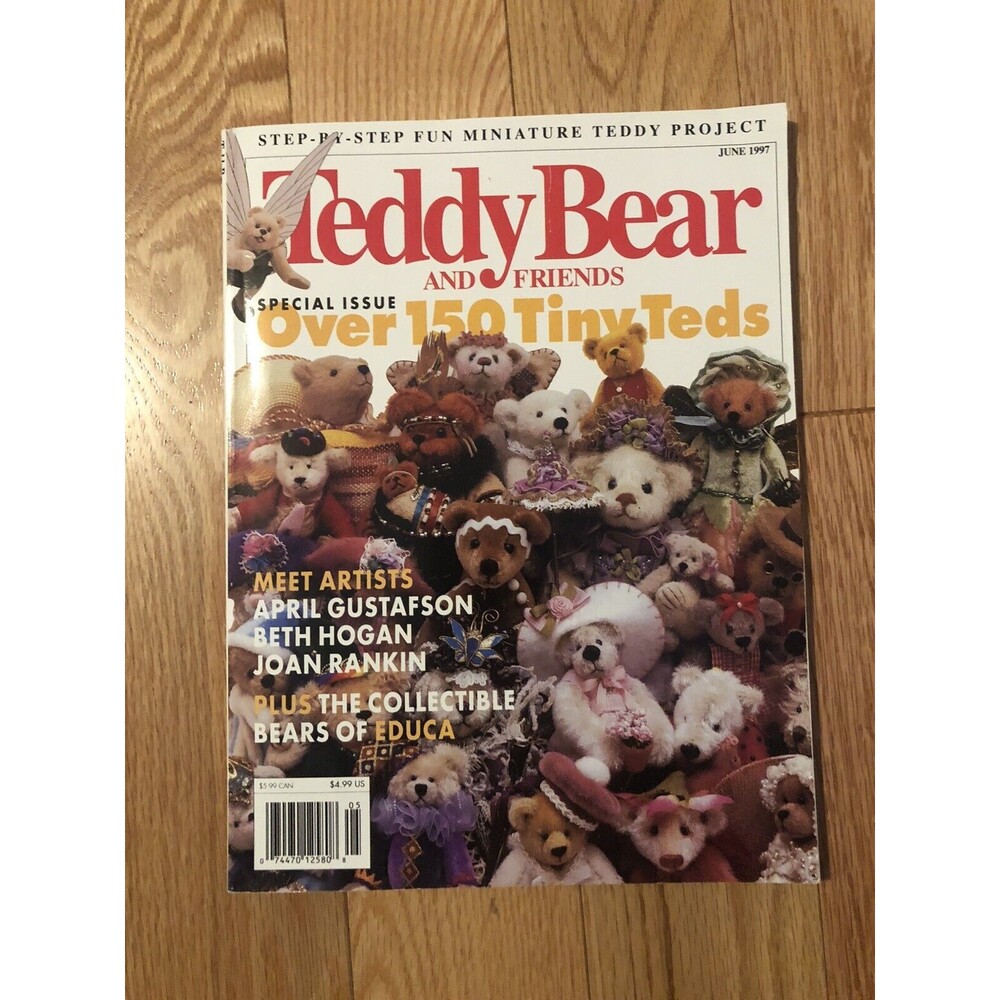 Teddy Bear and Friends Vintage June 1997 Magazine Special Issue 150 Tiny Teds